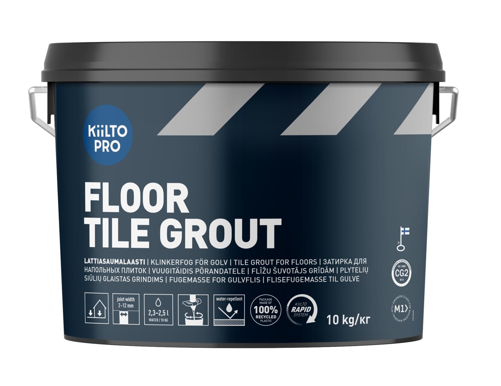 Kiilto Pro Floor Tile grout Lattiasaumalaasti